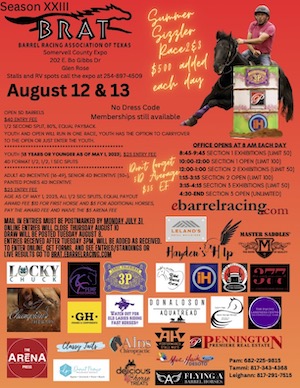 brat.ebarrelracing.com – Barrel Racing Association of Texas