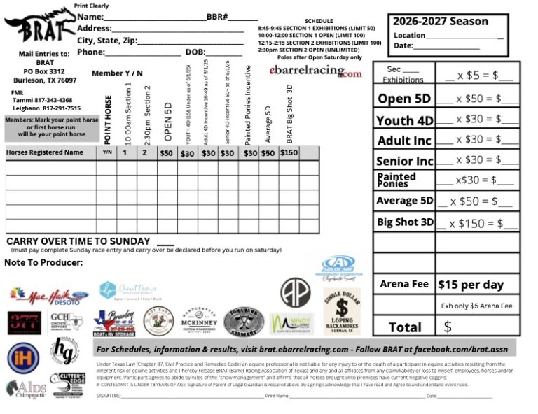 Barrel Racing Association of Texas